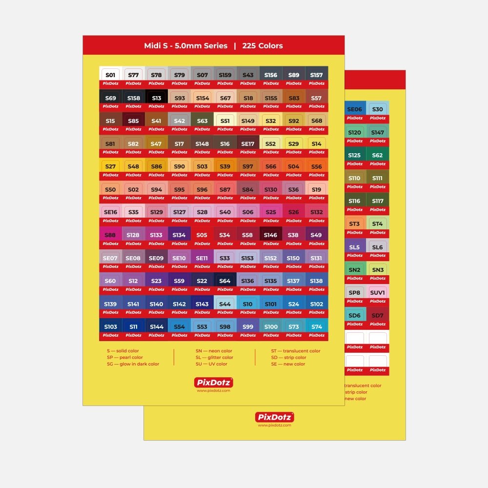 PixDotz - PixDotz Color Code Label Stickers -