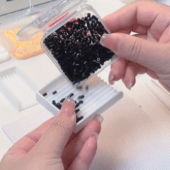 PixDotz Tools Set | Tweezers+Row Aligner+Standing Tray