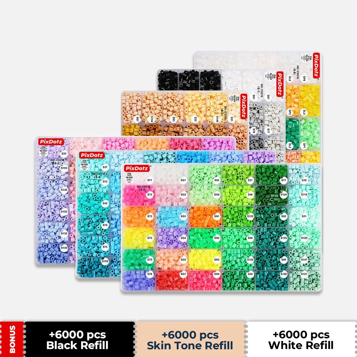 Midi S - 5.0mm | Multi-Color Sets - PixDotz