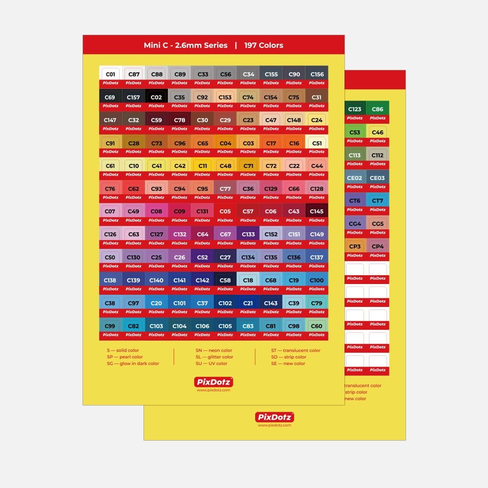 PixDotz - PixDotz Color Code Label Stickers - 