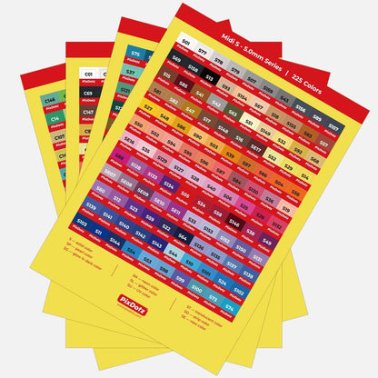 PixDotz - PixDotz Color Code Label Stickers - 